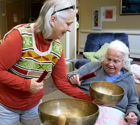 Singing Bowls at the Valdez Providence Hospital Long-term Care Facility