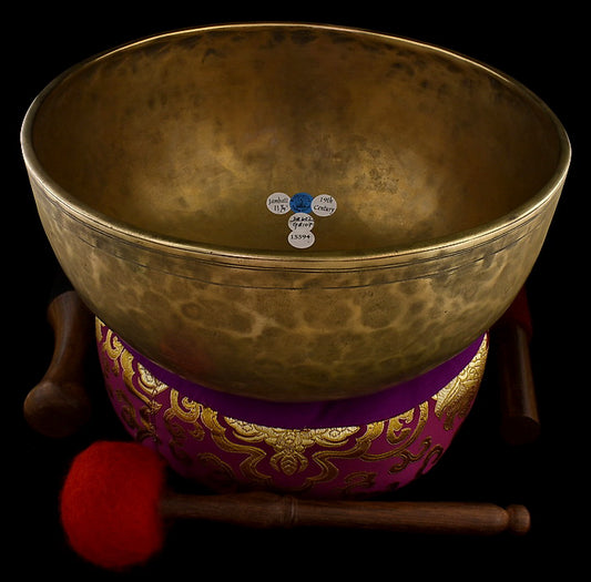 Antique Singing Bowl - Jambati G#2 11.2"