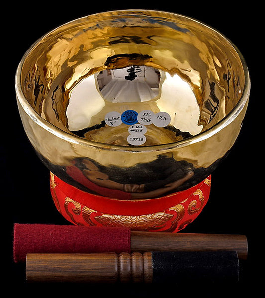 New Singing Bowl - Jambati A# 228Hz 8" N15718
