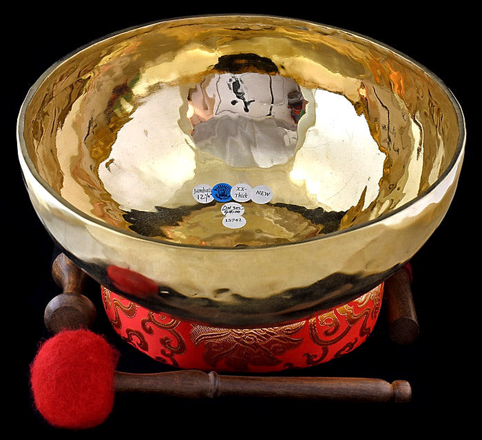New Singing Bowl - Jambati G#2 12.1" N15742