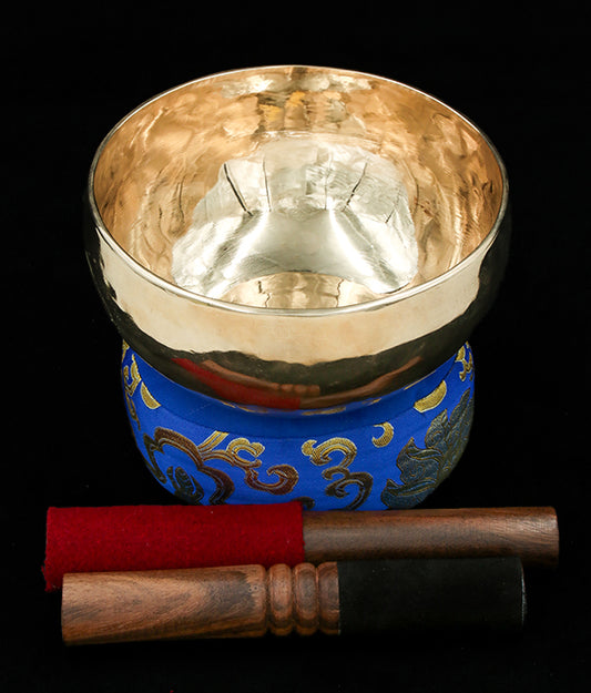 New Thadobati Singing Bowl C 262Hz (Near Concert Pitch) 6 1/2" N15943
