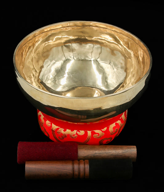 Drogpa-Series Singing Bowl (Jambati) D 150Hz 9" N15957