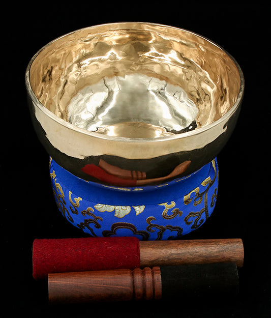 New Thadobati Singing Bowl F3 174Hz (Near Concert Pitch) 8" N15960
