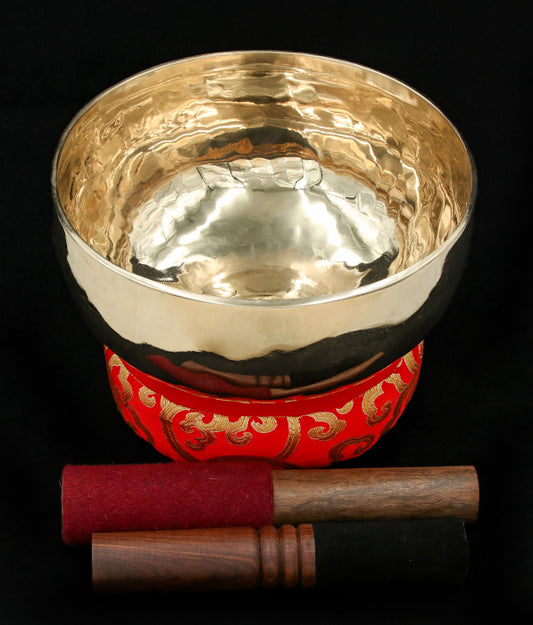 New Thadobati Singing Bowl F3 174Hz (Near Concert Pitch) 8" N15961