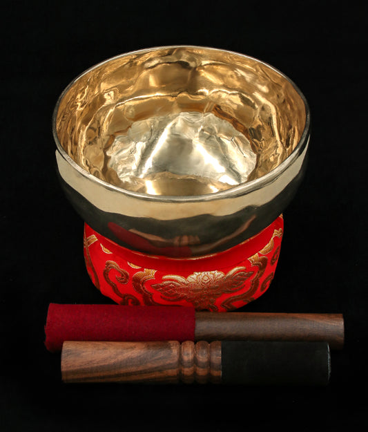 New Thadobati Singing Bowl C3 258Hz 7" N15962