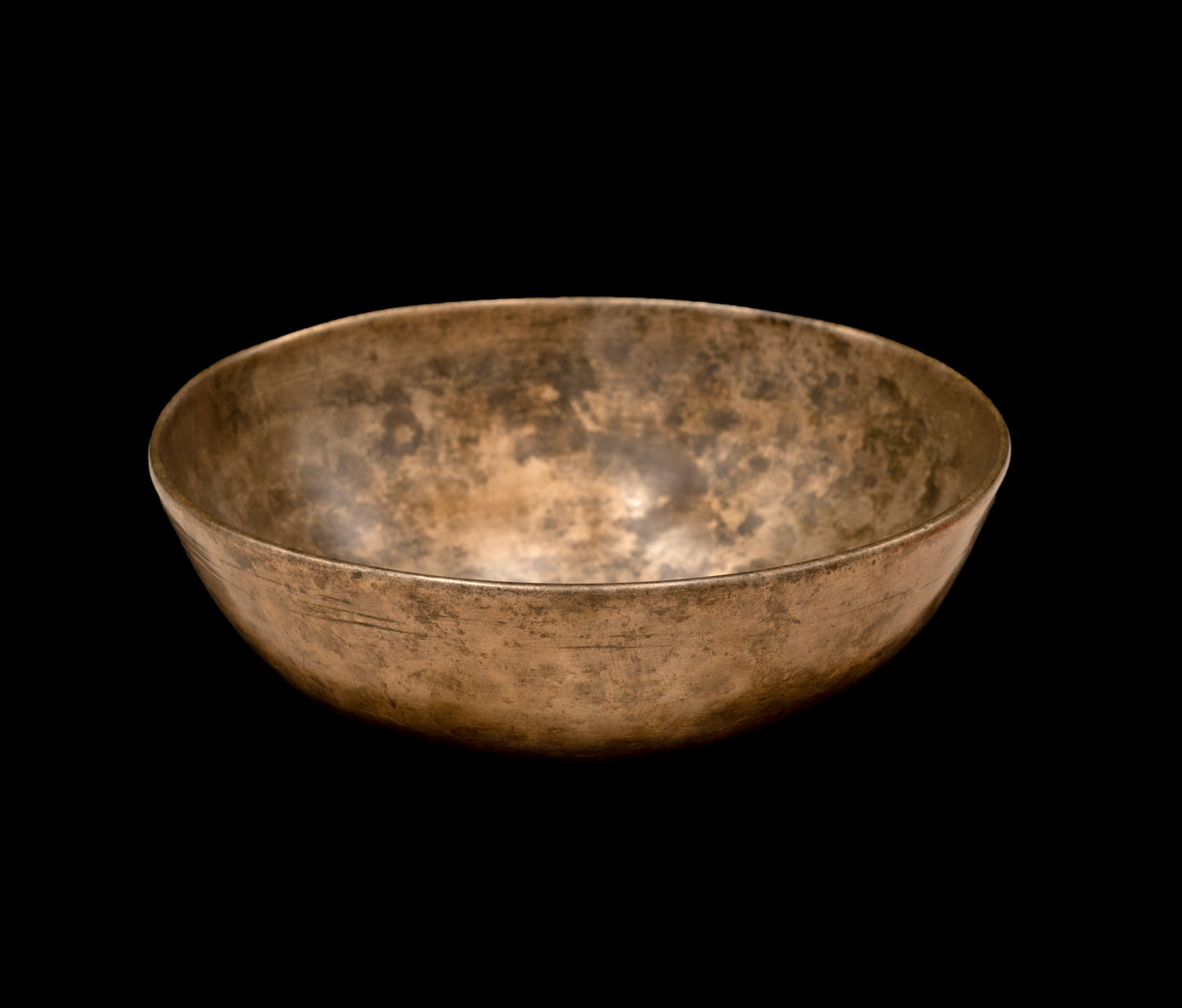 Antique Manipuri Singing Bowl C#3 140Hz 8.5" A16085