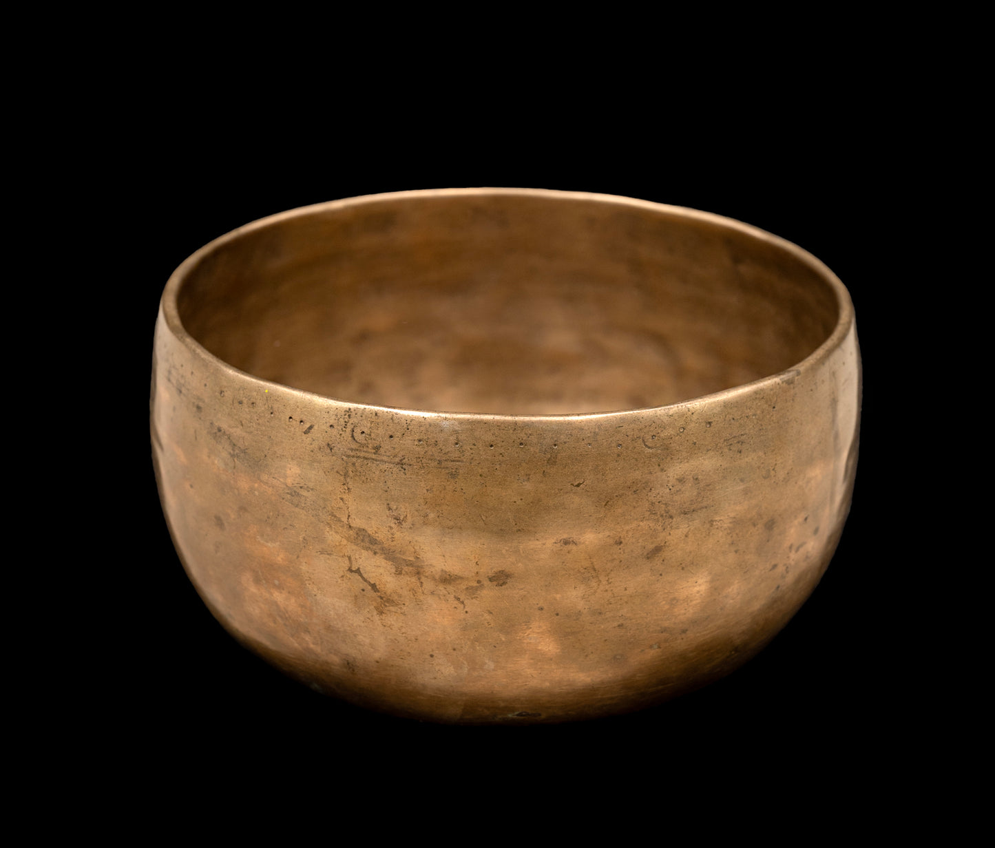 Antique Void Thadobati Singing Bowl A#3 227Hz 7" A16097