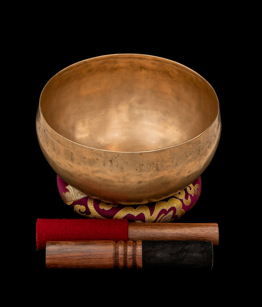 Antique Cobrebati Singing Bowl G#2 101Hz 8" A16101