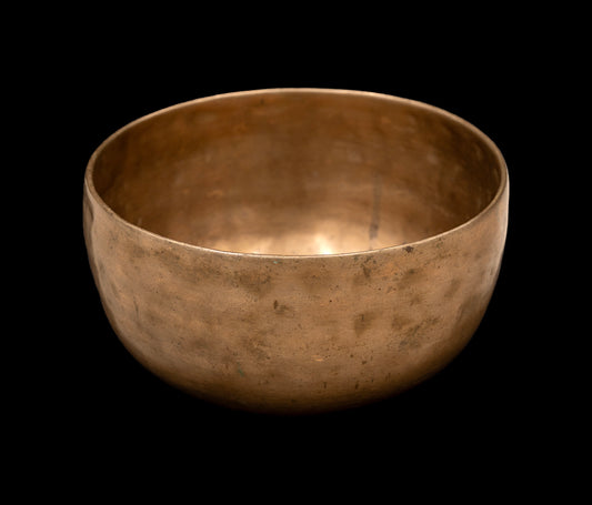 Antique High Wall Thadobati Singing Bowl G#3 211Hz 6 3/4" A16105