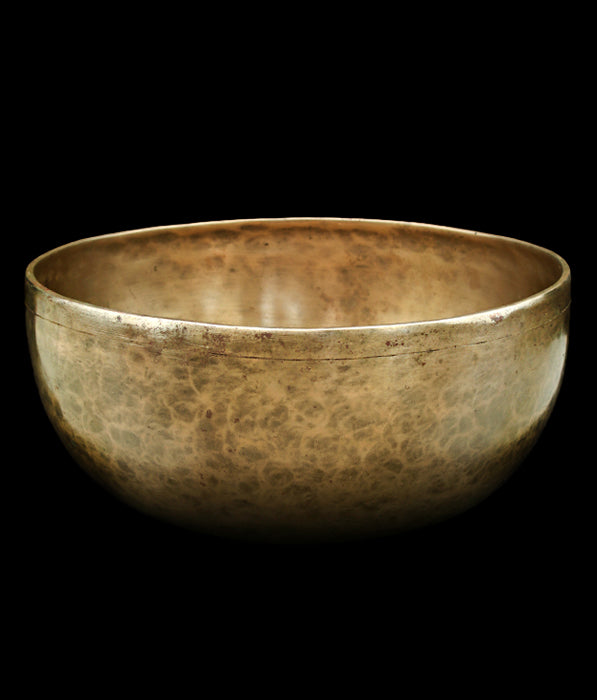 Antique Jambati Singing Bowl F# 91Hz 11 1/2" A16113