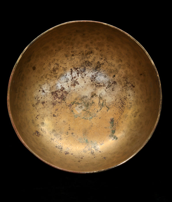 Antique Jambati Singing Bowl G2 100Hz 10 3/4" A16116