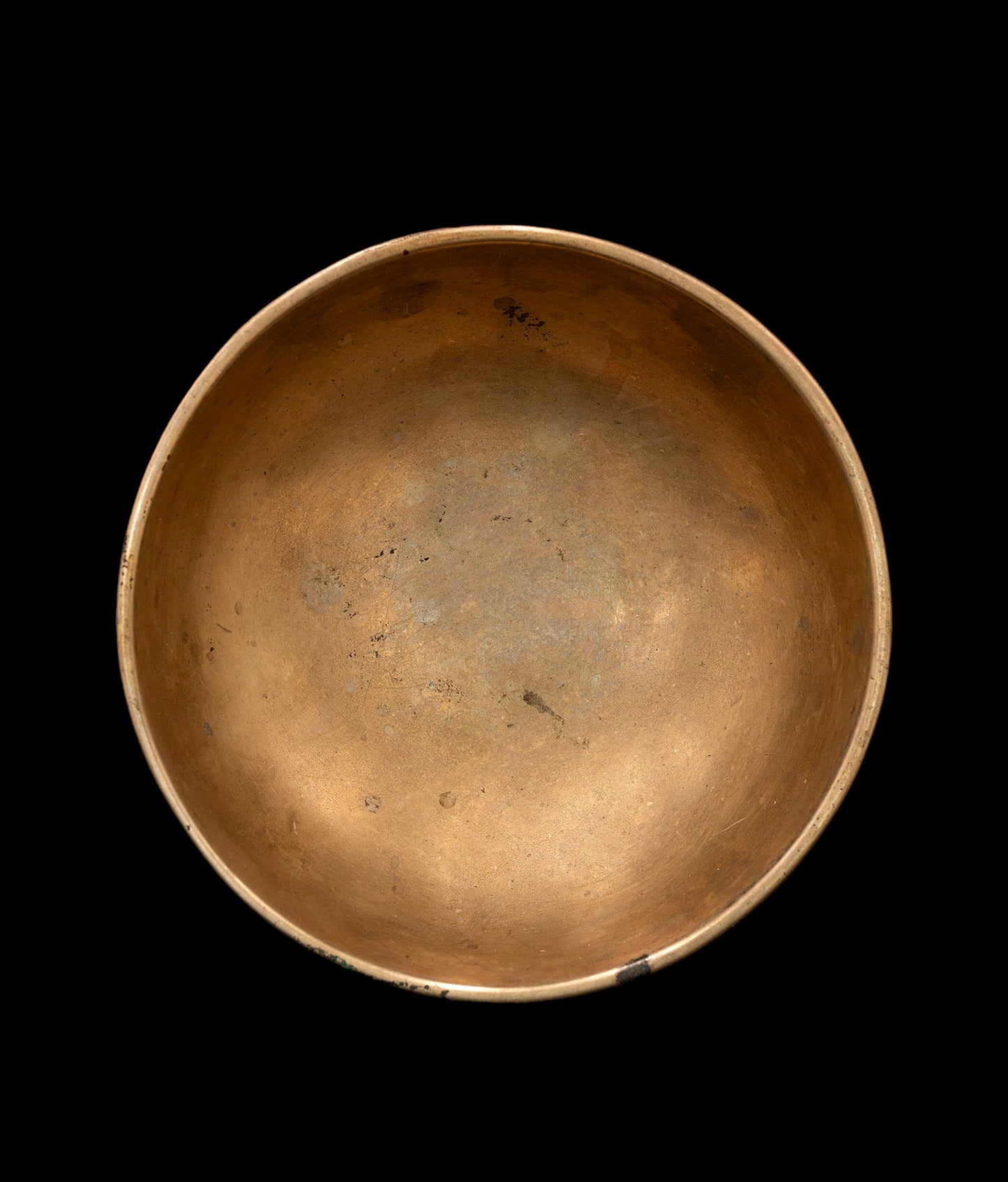Antique Manipuri Singing Bowl E4 322Hz 5.25" A16123