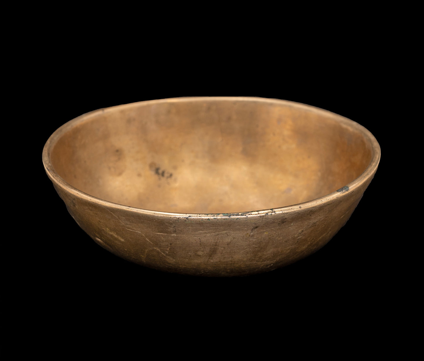 Antique Manipuri Singing Bowl E4 322Hz 5.25" A16123
