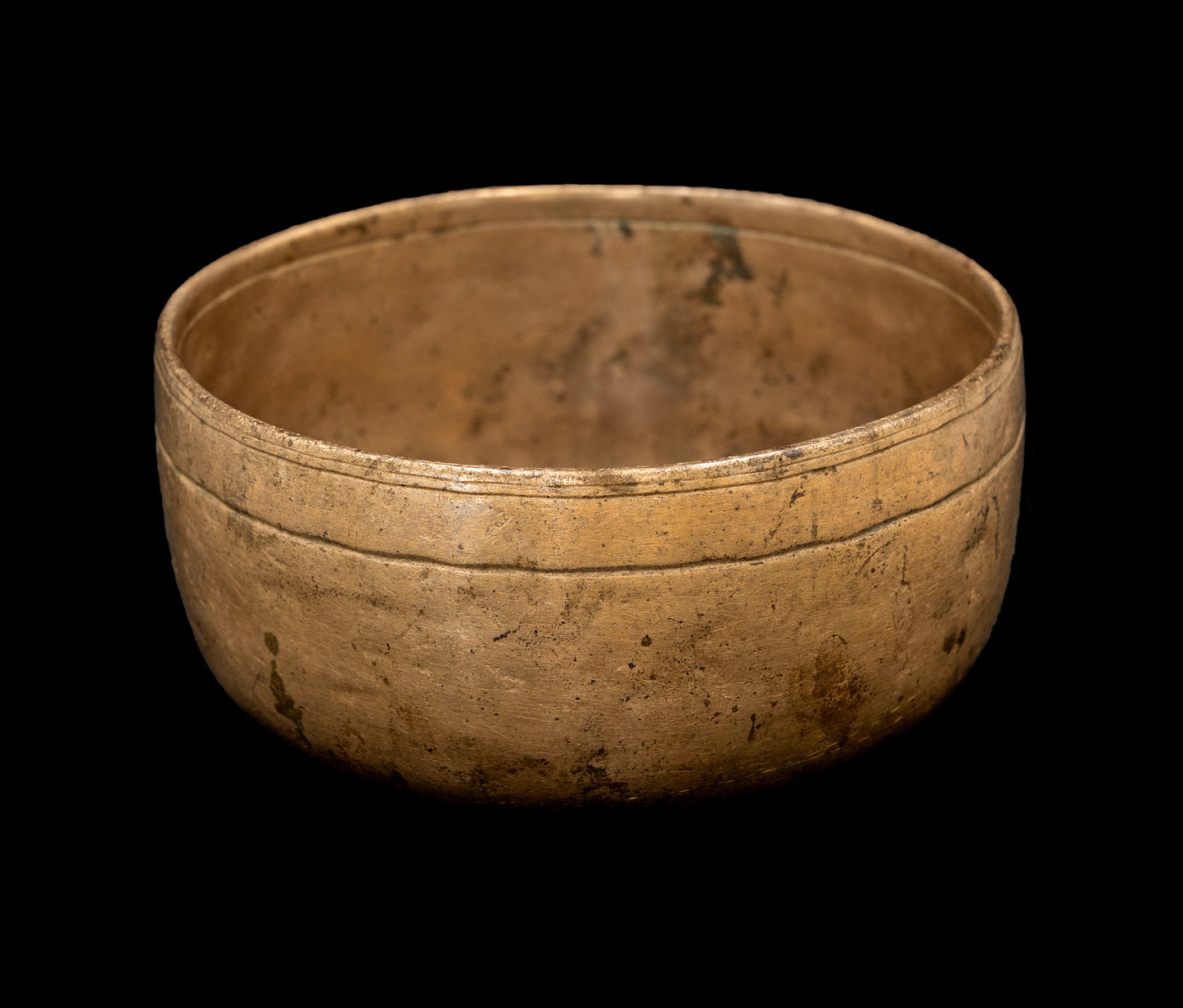 Antique Thadobati Singing Bowl B4 500Hz 4.5" A16134
