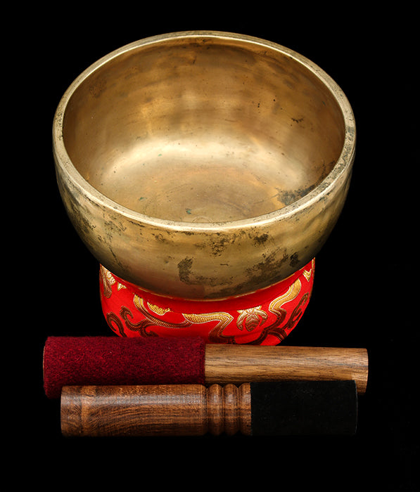 Antique Rare Special Singing Bowl F4 342Hz 7 1/2" A16135