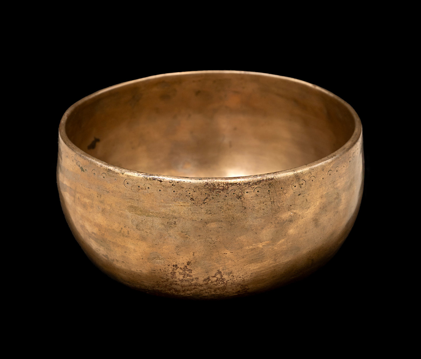Antique, Special Thick, Void Thadobati Singing Bowl A#3 234Hz 7" A16136