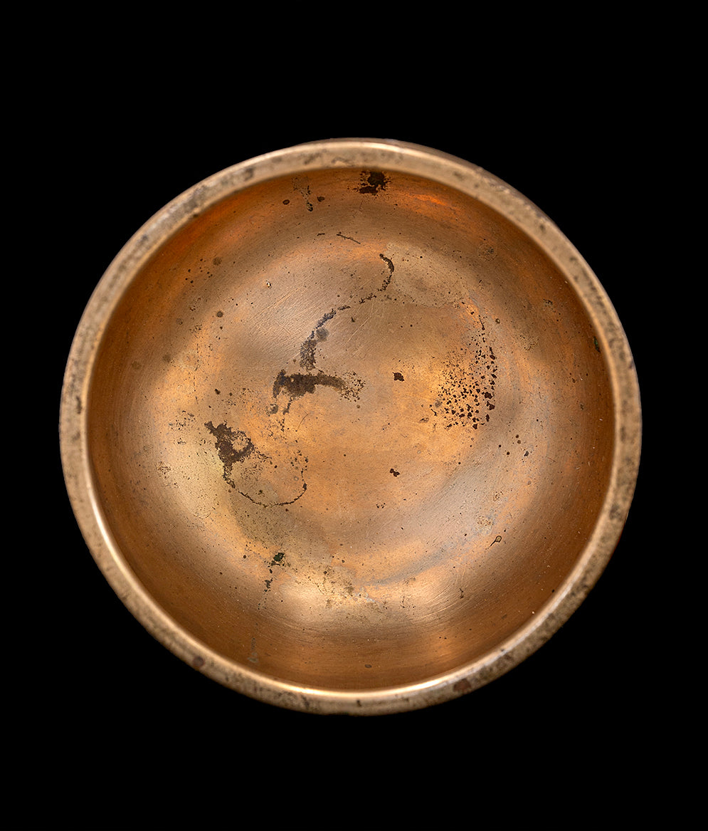 Antique Rare Tantric Singing Bowl C#5 562Hz 4 1/2" A16143