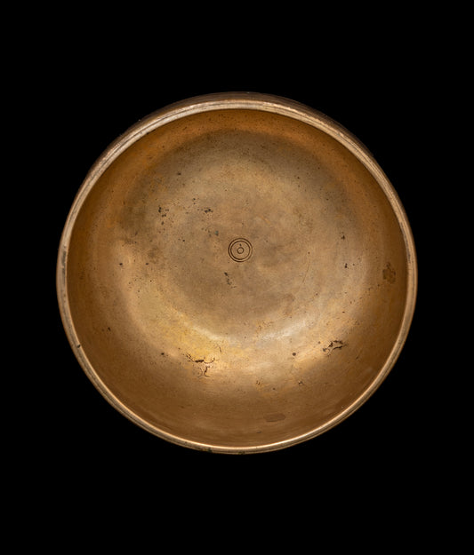 Antique Thadobati Singing Bowl E 332Hz 6" A16151