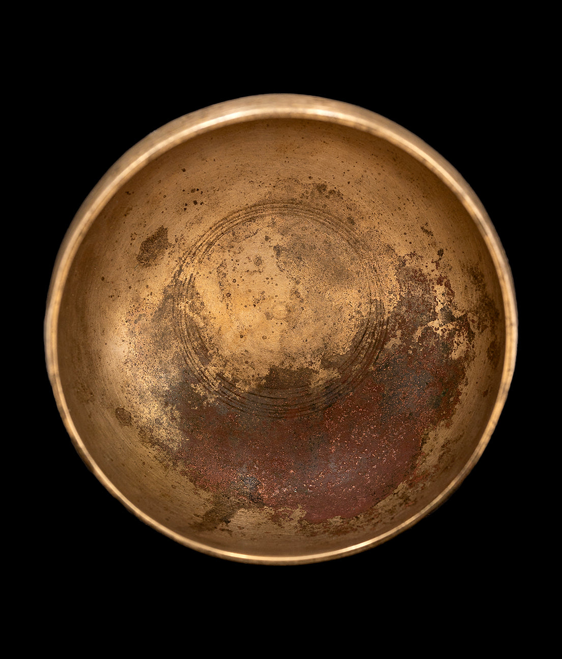 Antique Cup Singing Bowl A#4 455Hz 4 1/4" A16170