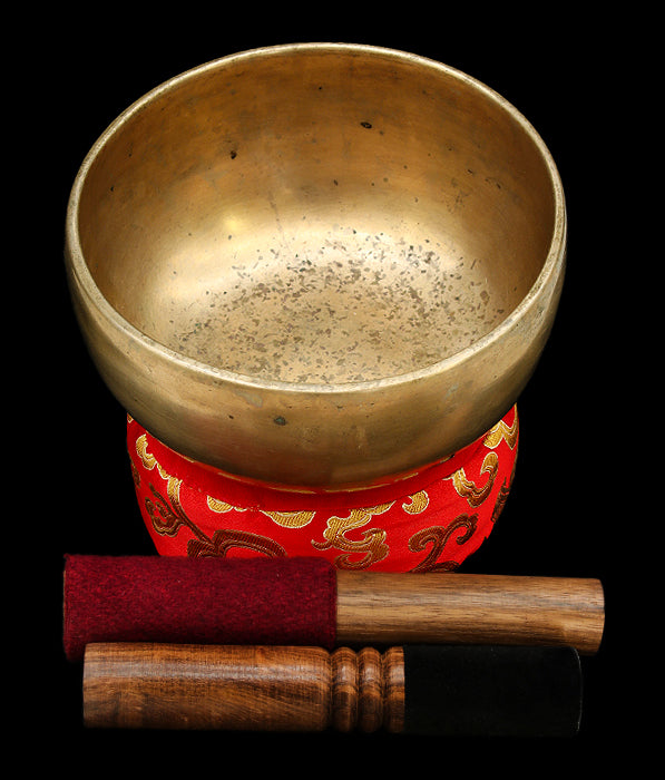 Antique Special Singing Bowl E4 335Hz 6 1/2" A16177
