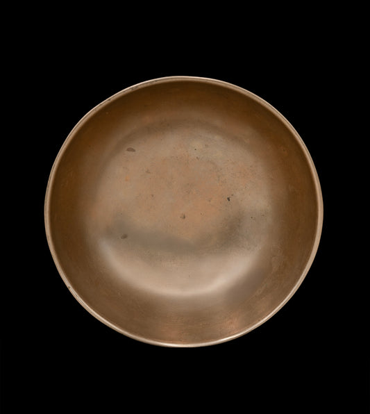 Antique Manipuri Singing Bowl A4 220Hz 6" A16285