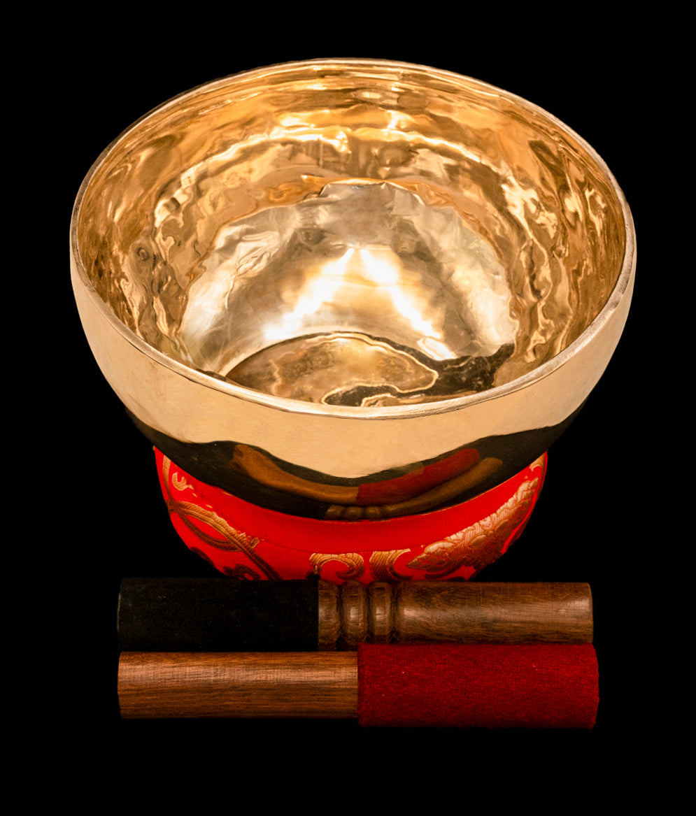 New Thadobati Singing Bowl G#3 202Hz 8 1/4" N15880