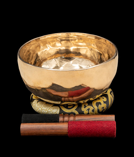 New Thadobati Singing Bowl F 179Hz 8" N15882