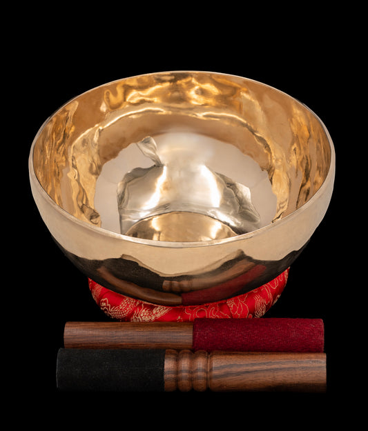 New Thadobati Singing Bowl E3 166Hz (Near Concert Pitch) 8.25" N15884
