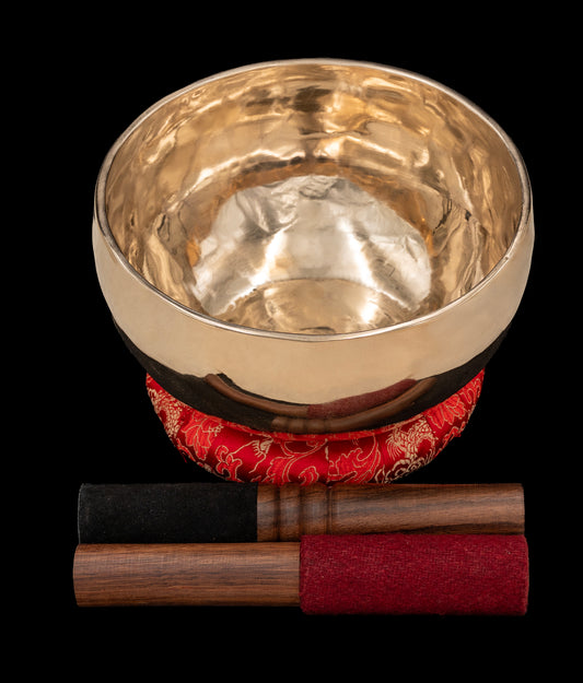 New Thadobati Singing Bowl A# 233Hz (Near Concert Pitch) 7" N15888