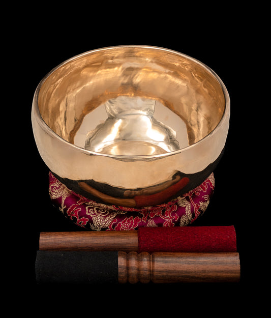 New Thadobati Singing Bowl C 260Hz (Near Concert Pitch) 7 1/4" N15889