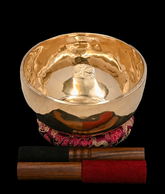 New Thadobati Singing Bowl C 266Hz 7" N15892