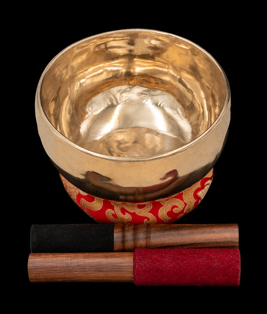 New Thadobati Singing Bowl C# 270Hz 6.5" N15897