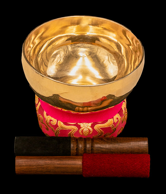 New Thadobati Singing Bowl A3 222Hz 7" N15898