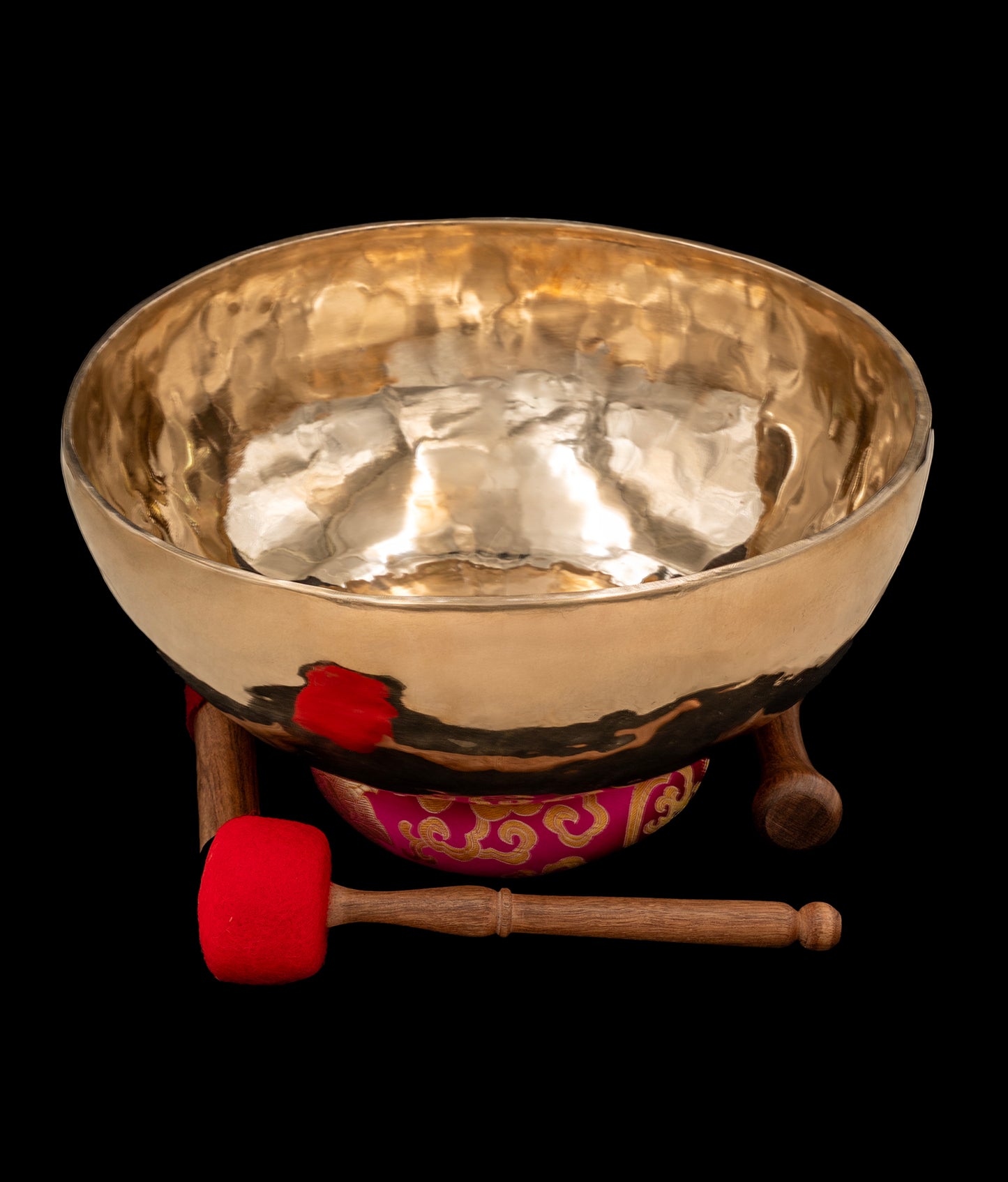 New Jambati Singing Bowl D# 79Hz 14" N15902