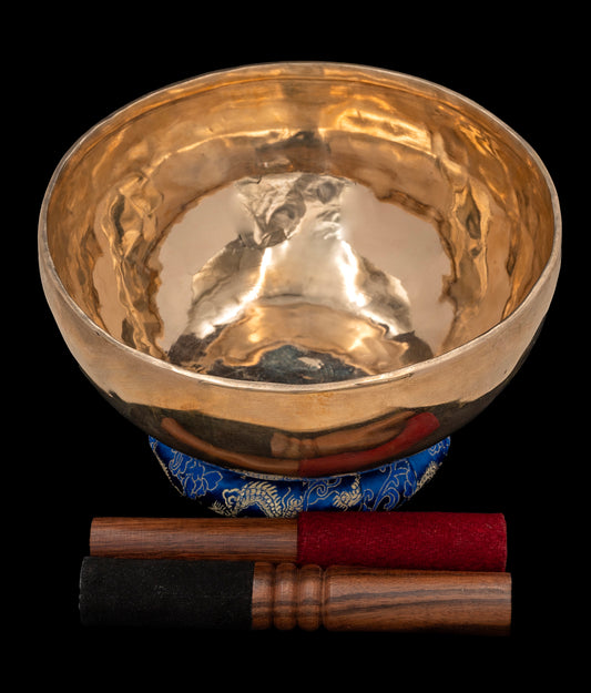 New Thadobati Singing Bowl F3 177Hz 8.75" N15916