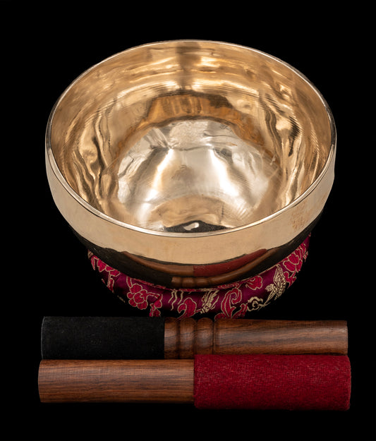 New Thadobati Singing Bowl C# 277Hz 6.5" N15918