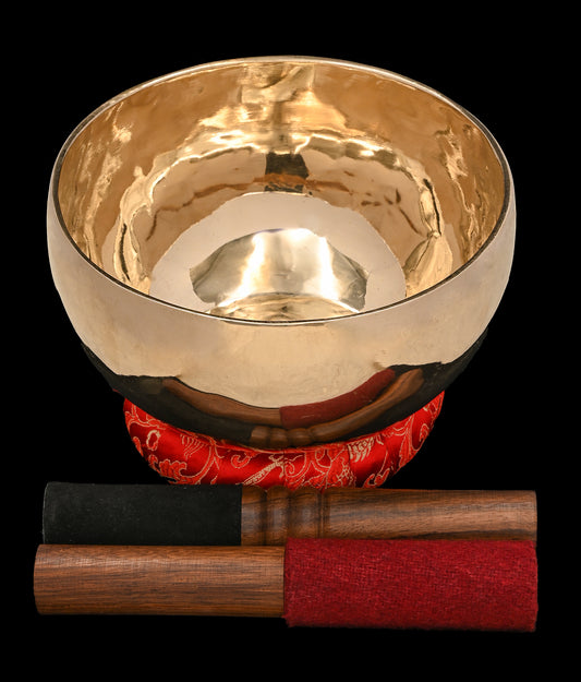 New Thadobati Singing Bowl C 262Hz (Near Concert Pitch) 6.5" N15922