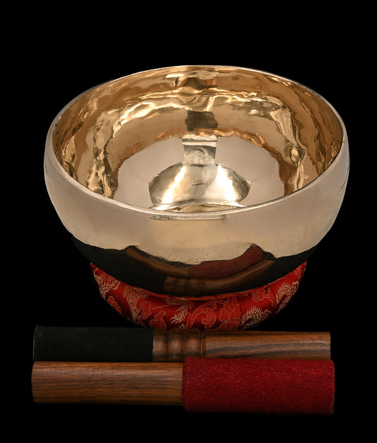 New Thadobati Singing Bowl A3 215Hz 7 1/4" N15929