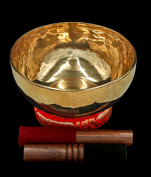 New Thadobati Singing Bowl D#3 157Hz 9" N16201