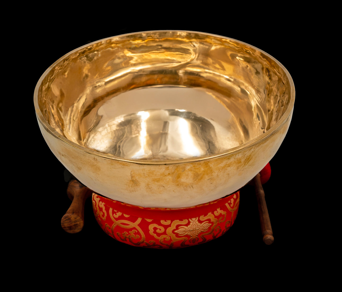 New Polished Jambati Singing Bowl C2 65Hz 17.25" N16344