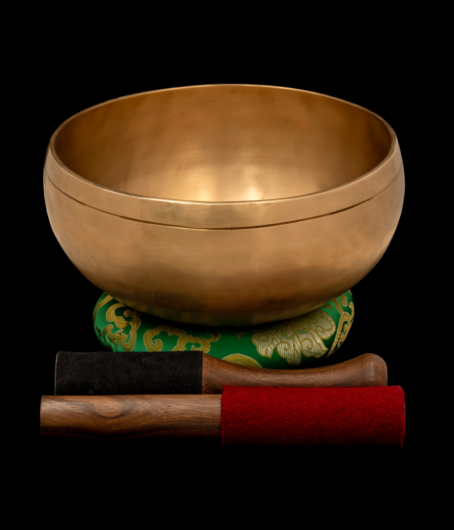 New Release: Satin Gold Finish Tara Singing Bowl F3 176Hz 8 1/4" N16510