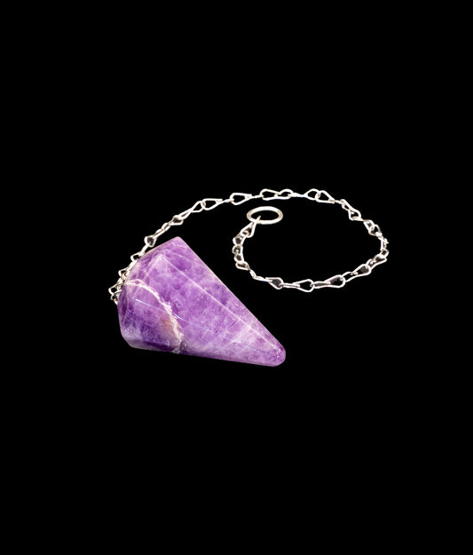 Amethyst Crystal Pendulum