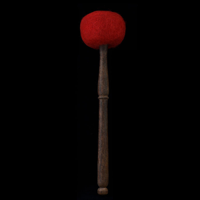 Wool-Padded Round Head Gong Mallet, Large
