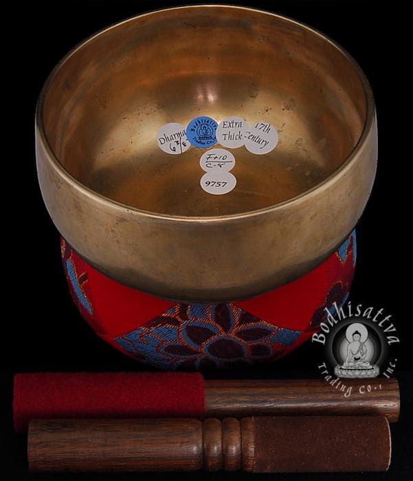 Consignment - Antique Dharma Singing Bowl C 6.5" - 9757