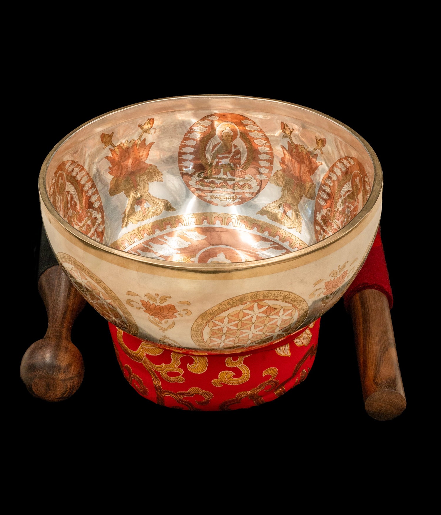 Silver-Etched Bowls