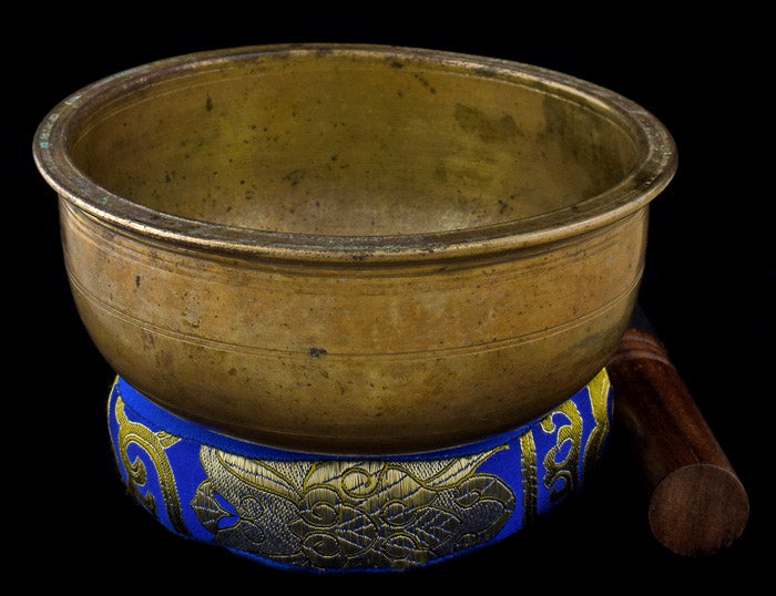 Antique Rare Tantric Singing Bowl, 5 1/2"