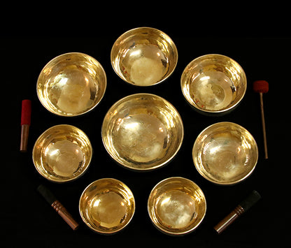 New C3 Scale Diatonic Singing Bowl Set NS15970