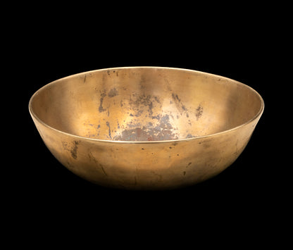 Antique Manipuri Singing Bowl  B 125Hz 8.25" A15862