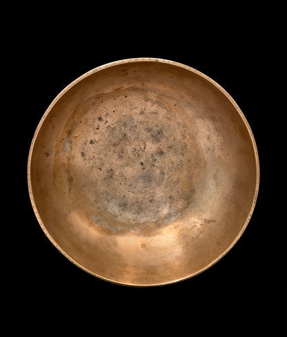 Antique Manipuri Singing Bowl D# 154Hz 8.25" A15866