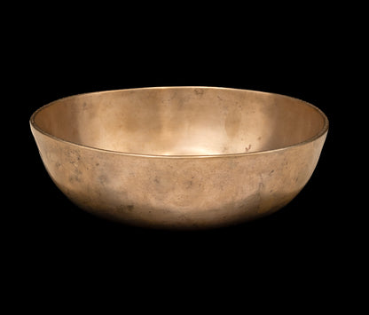 Antique Manipuri Singing Bowl D# 154Hz 8.25" A15866
